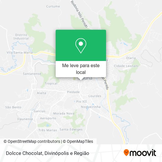 Dolcce Chocolat mapa