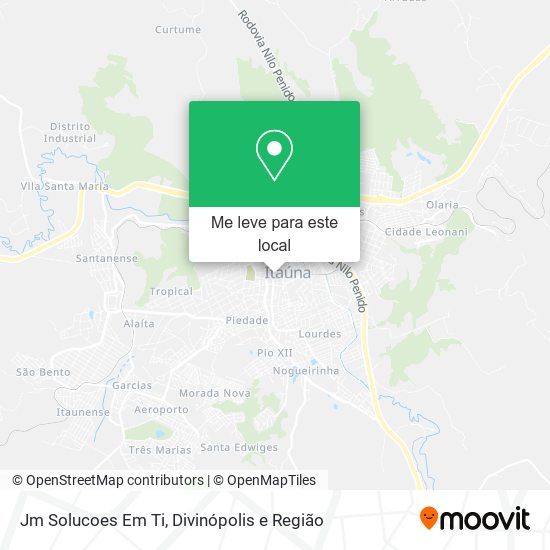 Jm Solucoes Em Ti mapa