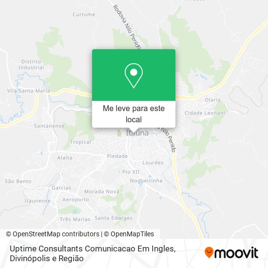 Uptime Consultants Comunicacao Em Ingles mapa