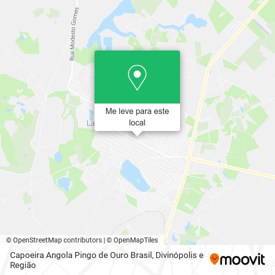 Capoeira Angola Pingo de Ouro Brasil mapa