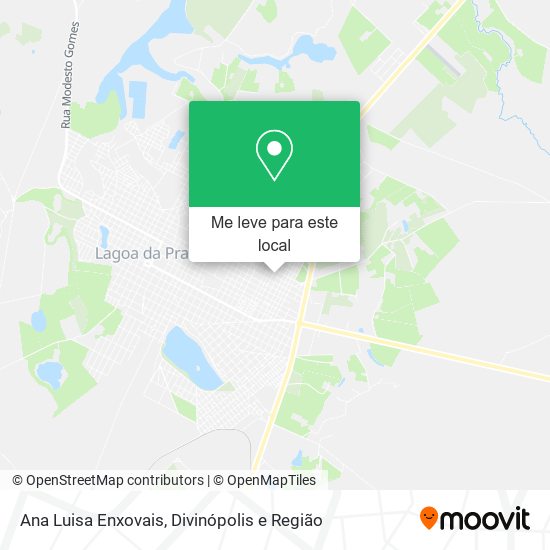 Ana Luisa Enxovais mapa