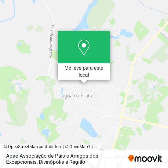 Apae-Associação de Pais e Amigos dos Excepcionais mapa