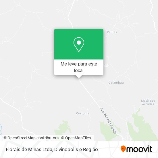 Florais de Minas Ltda mapa