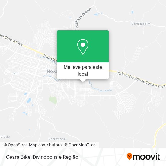Ceara Bike mapa