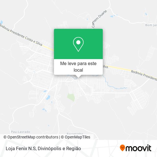 Loja Fenix N.S mapa