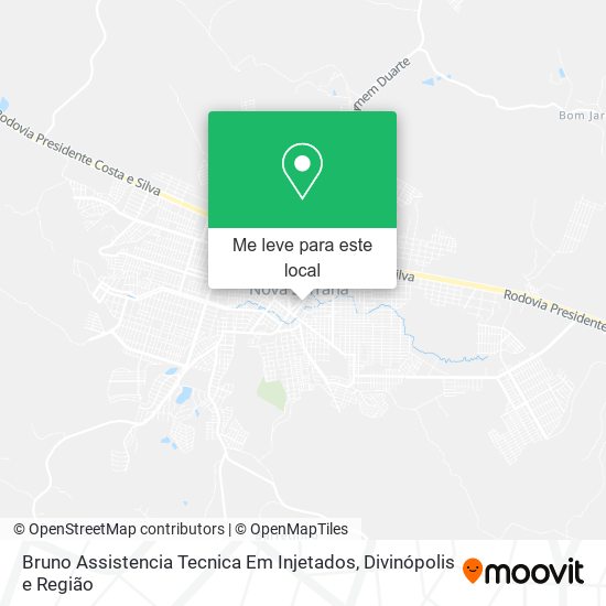 Bruno Assistencia Tecnica Em Injetados mapa