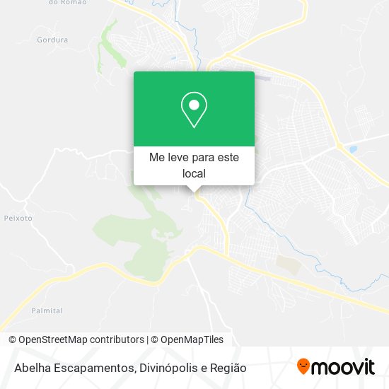 Abelha Escapamentos mapa