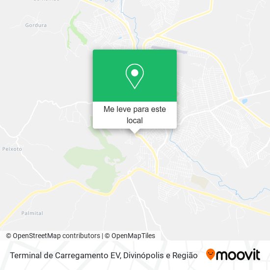 Terminal de Carregamento EV mapa