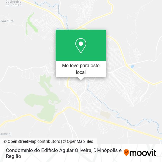 Condomínio do Edifício Aguiar Oliveira mapa