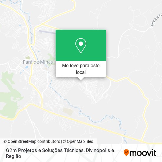 G2m Projetos e Soluções Técnicas mapa