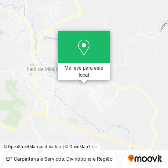 EP Carpintaria e Servicos mapa