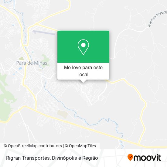 Rigran Transportes mapa