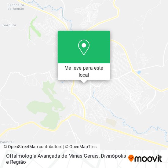 Oftalmología Avançada de Minas Gerais mapa