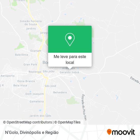 N'Golo mapa