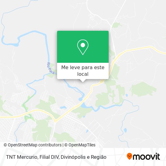 TNT Mercurio, Filial DIV mapa