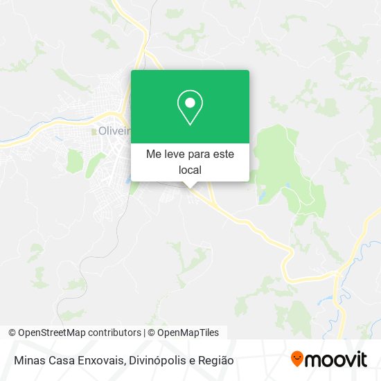Minas Casa Enxovais mapa