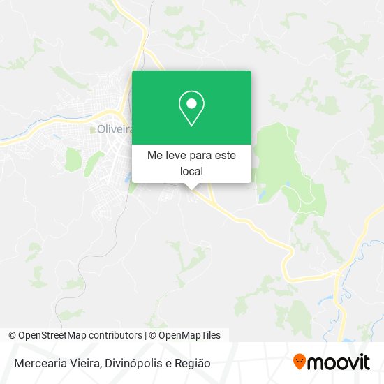 Mercearia Vieira mapa