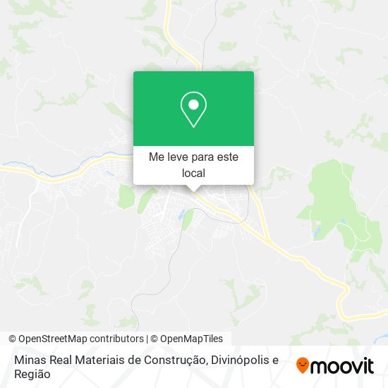 Minas Real Materiais de Construção mapa