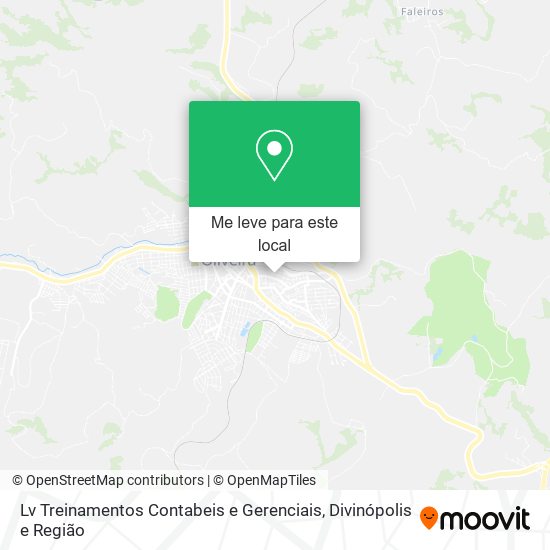 Lv Treinamentos Contabeis e Gerenciais mapa