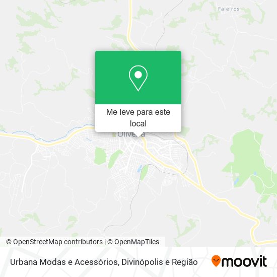 Urbana Modas e Acessórios mapa