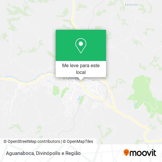 Aguanaboca mapa