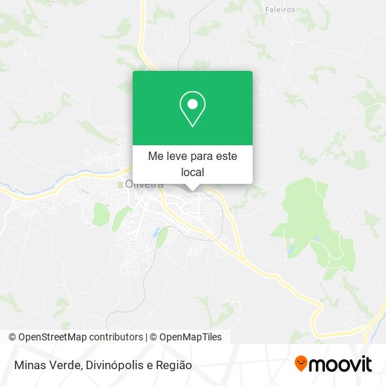 Minas Verde mapa