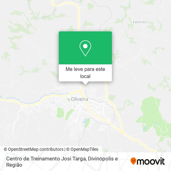 Centro de Treinamento Josi Targa mapa
