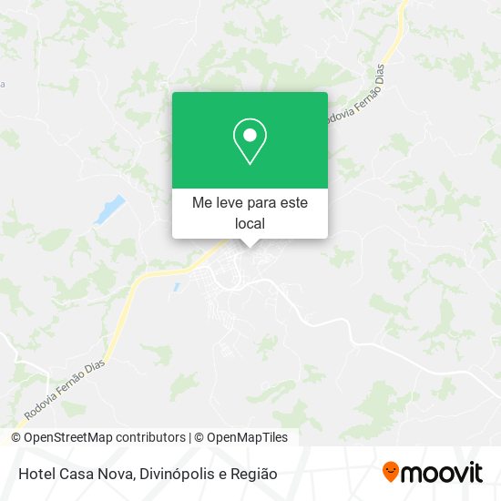Hotel Casa Nova mapa