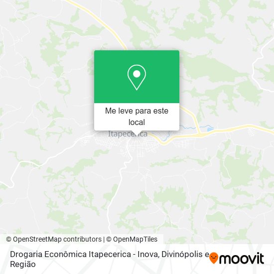 Drogaria Econômica Itapecerica - Inova mapa