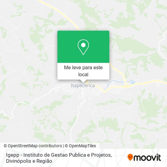 Igepp - Instituto de Gestao Publica e Projetos mapa