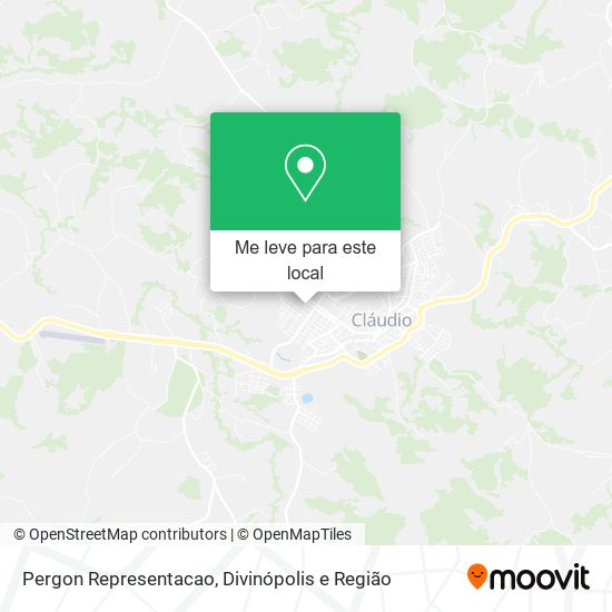 Pergon Representacao mapa