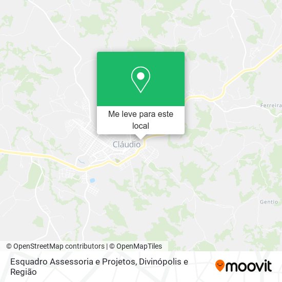 Esquadro Assessoria e Projetos mapa