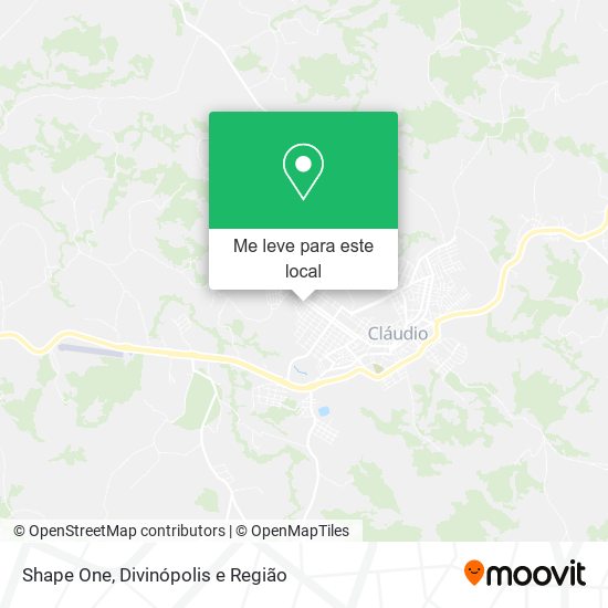 Shape One mapa