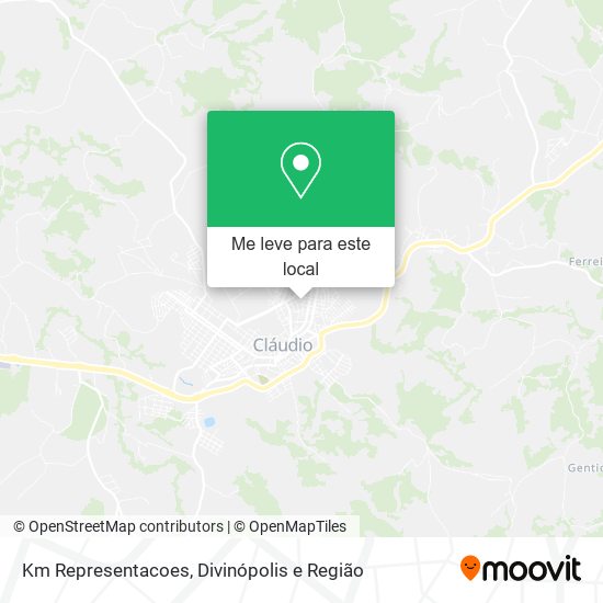 Km Representacoes mapa