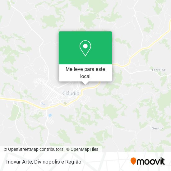 Inovar Arte mapa