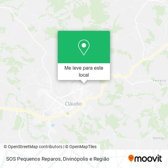 SOS Pequenos Reparos mapa