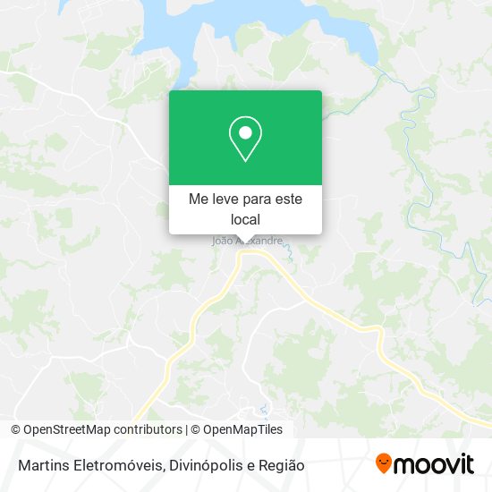 Martins Eletromóveis mapa