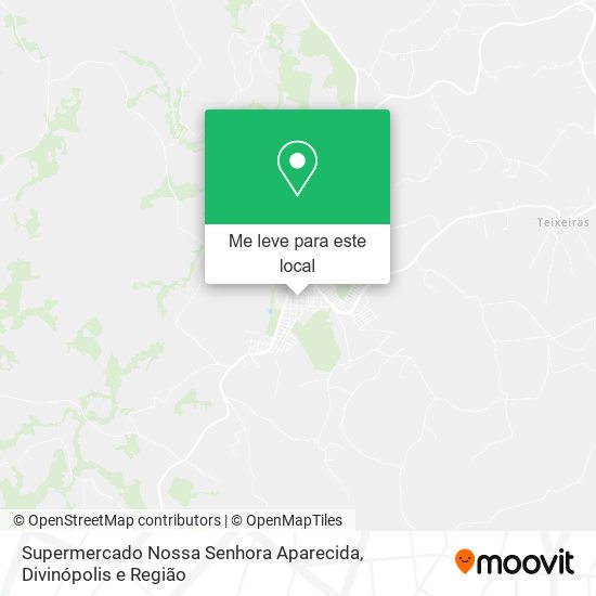 Supermercado Nossa Senhora Aparecida mapa