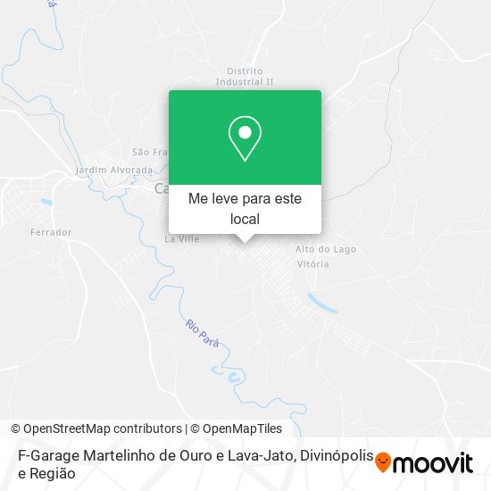 F-Garage Martelinho de Ouro e Lava-Jato mapa