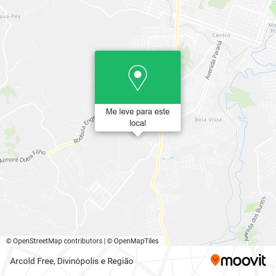 Arcold Free mapa