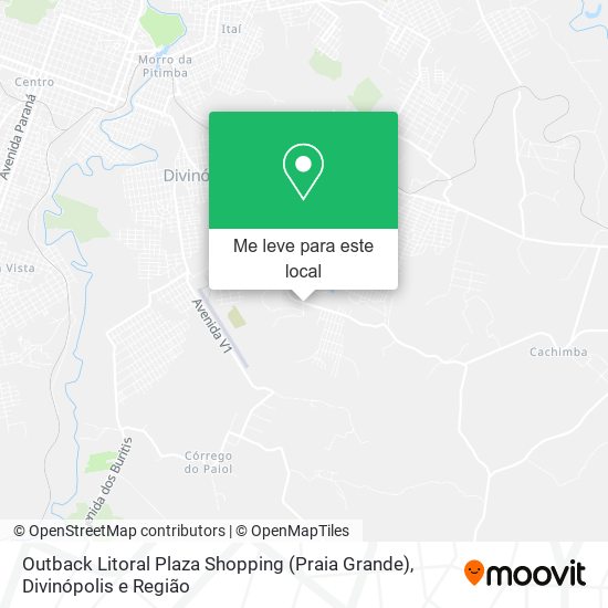 Outback Litoral Plaza Shopping (Praia Grande) mapa