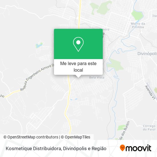 Kosmetique Distribuidora mapa