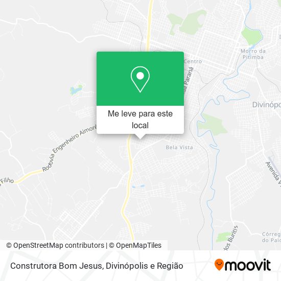 Construtora Bom Jesus mapa
