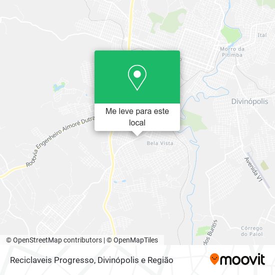 Reciclaveis Progresso mapa