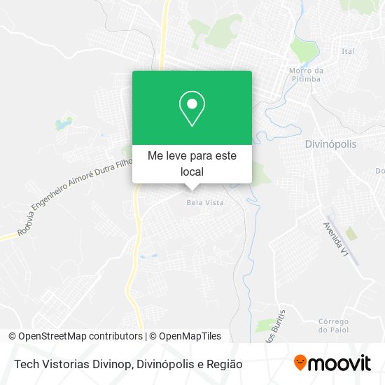 Tech Vistorias Divinop mapa