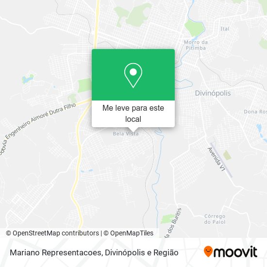 Mariano Representacoes mapa