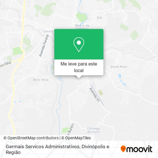 Germais Servicos Administrativos mapa