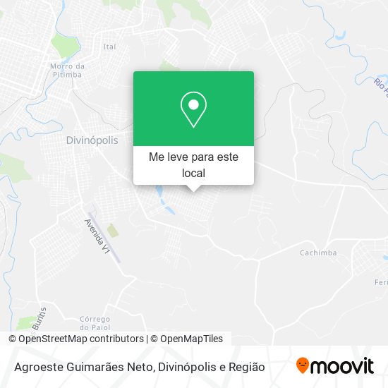 Agroeste Guimarães Neto mapa