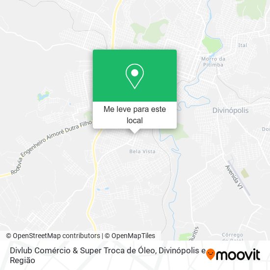 Divlub Comércio & Super Troca de Óleo mapa