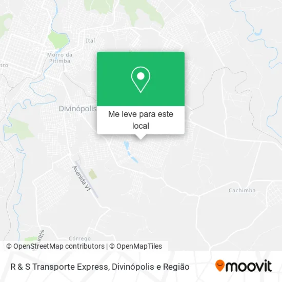 R & S Transporte Express mapa